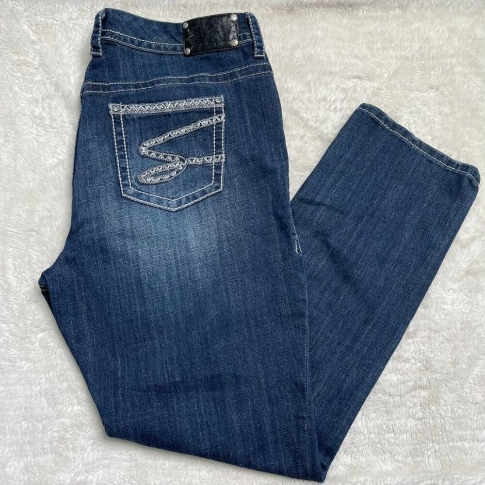 Seven Women's Straight Denim Jeans Size 20 x 31" - Picture 1 of 10